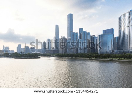 Urban landscape in Guangzhou