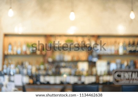 restaurant blur,abstract bokeh blur background.