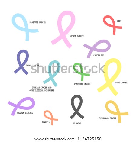 breast cancer ribbon. all ribbon cancer logo.