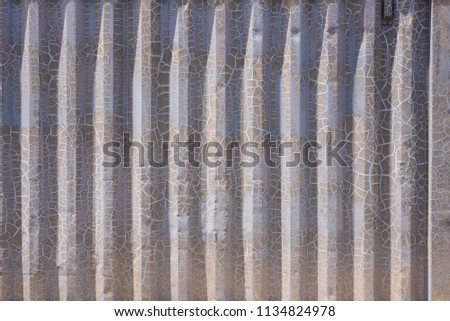 old rusty metal container port background