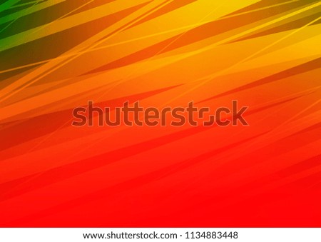 Dark Green, Red vector template with repeated sticks. Blurred decorative design in simple style with lines. The pattern can be used as ads, poster, banner for commercial.
