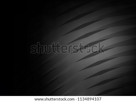 Dark vector background with straight lines. Modern geometrical abstract illustration with staves. Smart design for your business advert.