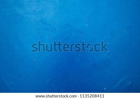Blue concrete wall texture, Abstract background