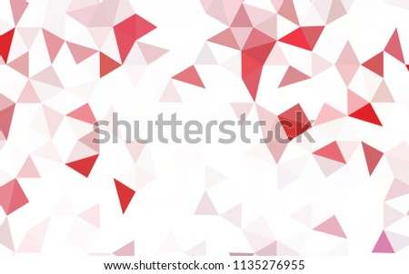 Light BLUE vector polygonal pattern. Polygonal abstract illustration with gradient. Template for cell phone's backgrounds.