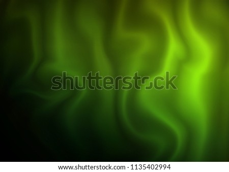 Light Green vector background with bubble shapes. Colorful abstract illustration with gradient lines. Marble style for your business design.