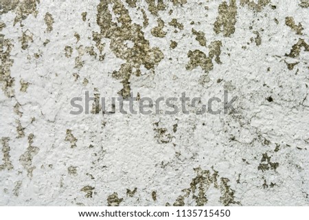 Peeling painted wall background.
