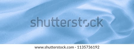 Texture, background, pattern. Fabric - silk light. Pale blue color. Silk Dupioni in Pale Water Blue colour
