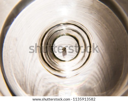 Metal ring closeup