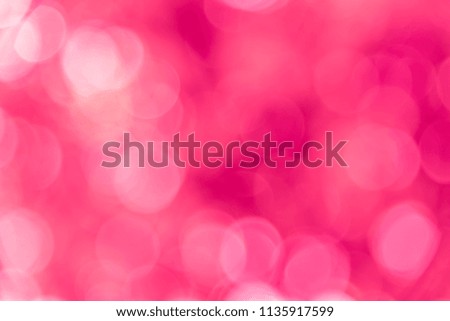 Blurred red bokeh background from natural