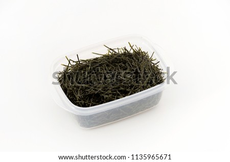 kizami nori, shredded nori, nori, dry seaweed, Japanese food