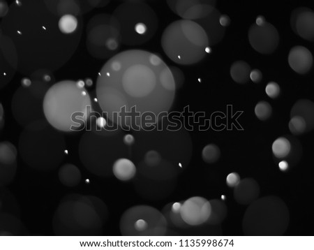 bokeh abstract background for make your color with black and white color