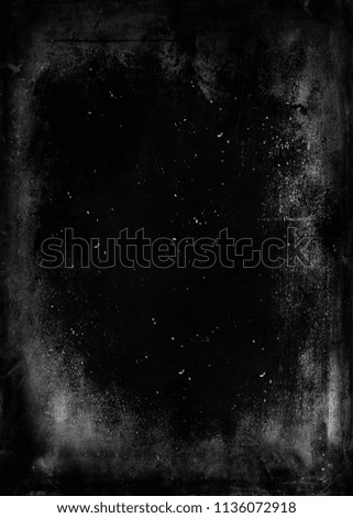 Black halloween grunge background, dark distressed scary texture