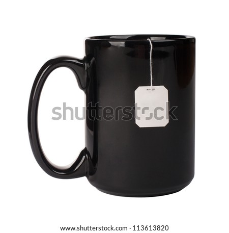 Cup with tea bag