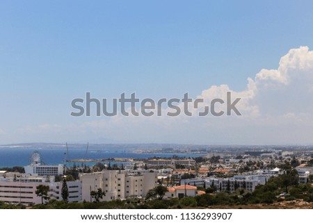 Cyprus sea landscape Ayia Napa