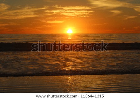 a Californian sunset