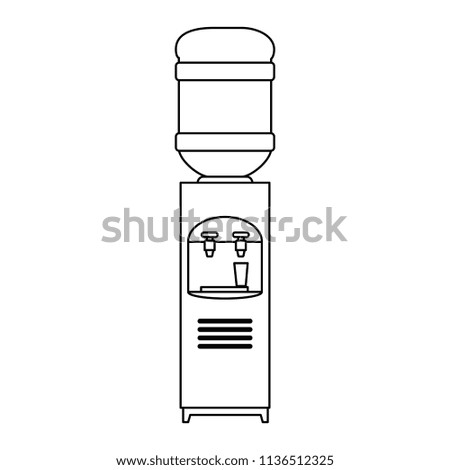 office water dispenser icon Royalty-Free Stock Photo #1136512325