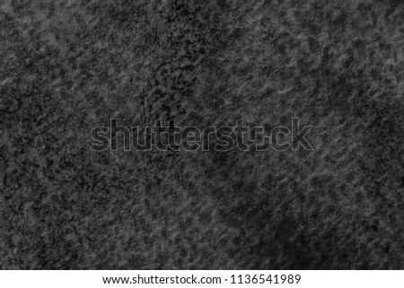 Abstract black and white watercolour texture light painted background
