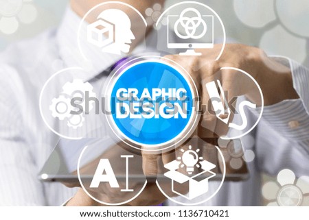 Graphic Design Art Creative Work concept.