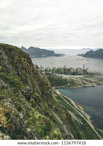 Morning hike to the Svolvaergeita viewpoint, Norway. Lofoten Islands Photography Locations - Your Guide to the Best Spots