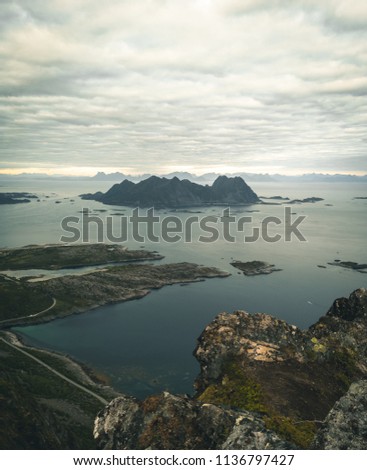 Morning hike to the Svolvaergeita viewpoint, Norway. Lofoten Islands Photography Locations - Your Guide to the Best Spots