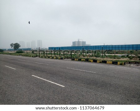 A view of Dwarka Expressway Gurgaon