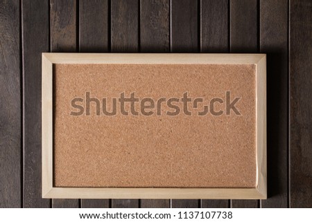 abstract cork board for pin paper note. Blank notes for add text message or design website. sticker note