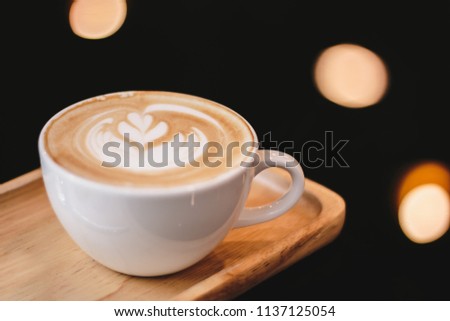 Hot Latte In Downtown