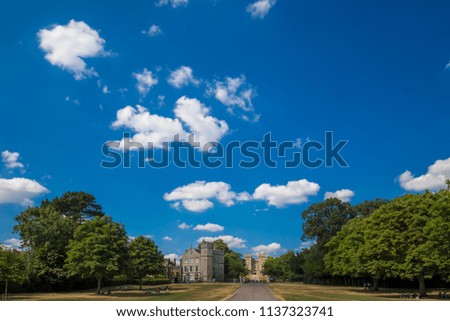 Windsor castle at sunny summer day, UK