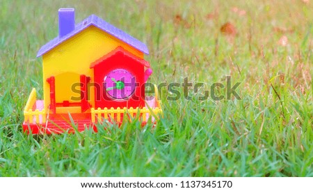 Home finance and real estate concept.