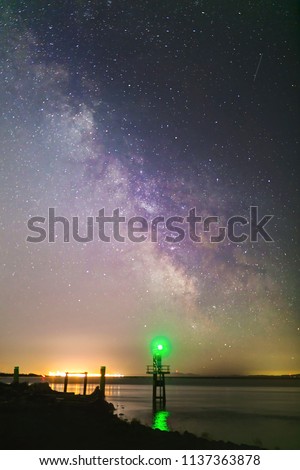 Milky Way with Lighthouse