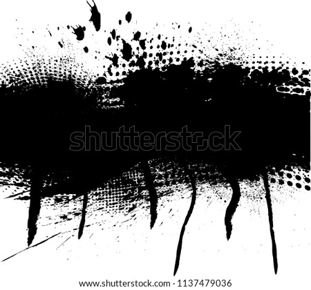 Grunge Distress Texture .Wall Background .Vector Illustration