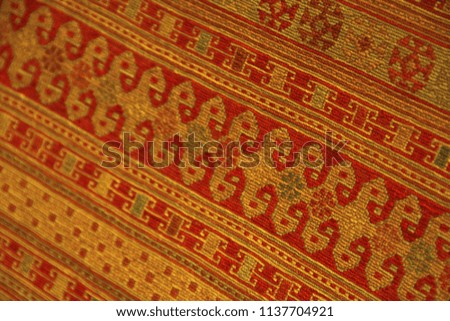 the kilims are handmade and contain very beautiful geometric patterns