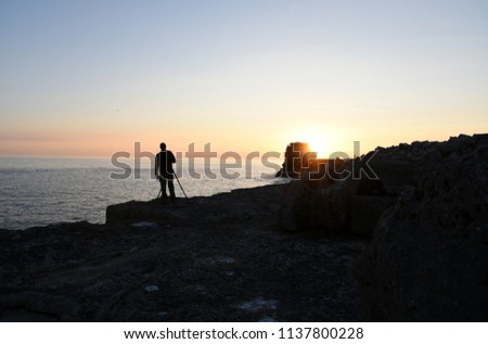 Sunset photographer at Portland Bill-Dorset,UK
