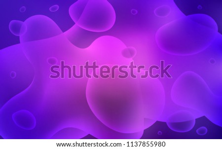 Light Purple vector background with bent lines. Shining illustration, which consist of blurred lines, circles. A completely new memphis design for your business.