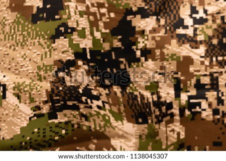 A Camouflage Pattern blur