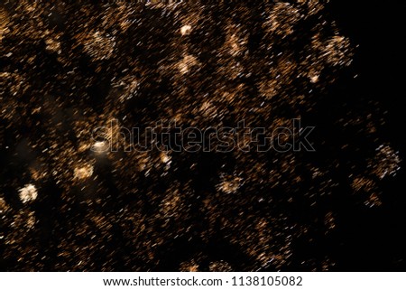 long exposure fireworks