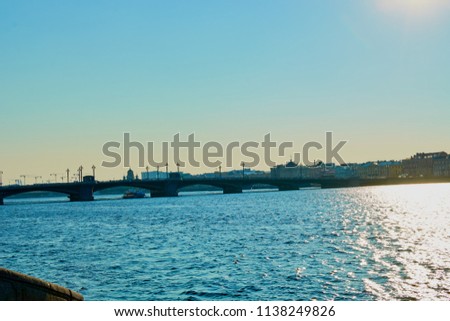 river view from