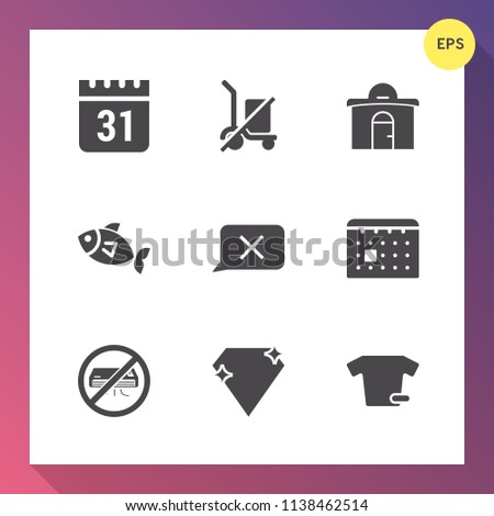 Modern, simple vector icon set on gradient background with gem, jewel, city, shopping, home, construction, concept, sea, schedule, fresh, calendar, send, estate, closed, shipping, receiving, air icons