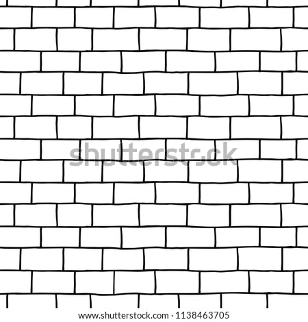 seamless brick wall background Royalty-Free Stock Photo #1138463705