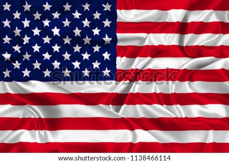 Silk Flag of USA