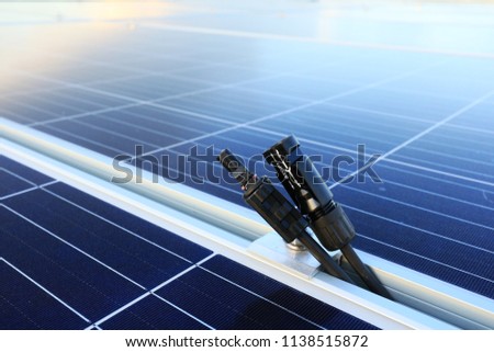 Solar PV Connectors Male and Female Disconnected