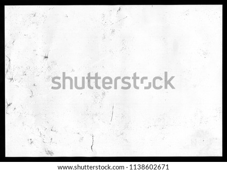 White Overlay Urban Grunge Texture at 13000px. Old dirty Paper. Abstract distressed background for weathered designs. Super High-Res.