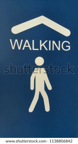running lane signs