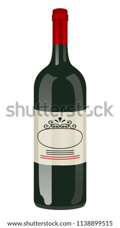 Wine bottle clip art