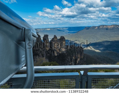 Three Sisters Lookout Blue Mountains, Sydney, Australia