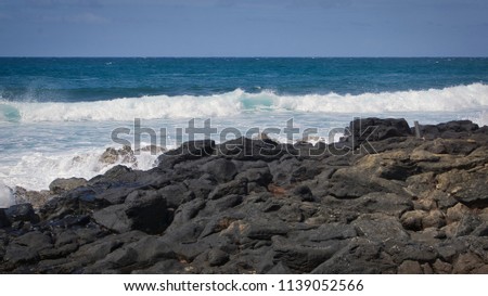 Kauai Hawaii Beach Photos Royalty-Free Stock Photo #1139052566