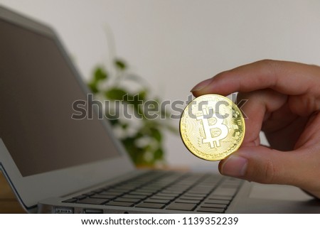 Bitcoin and laptops