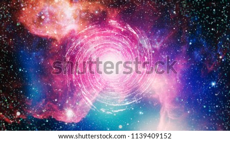 space many light years far from the Earth. Elements of this image furnished by NASA