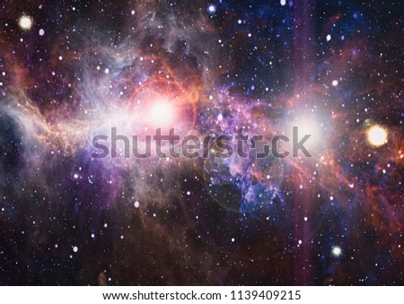 space many light years far from the Earth. Elements of this image furnished by NASA