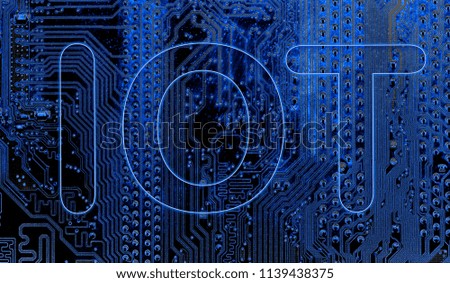 Abstract,close up of Mainboard Electronic computer background.
(IOT,Internet of Things)